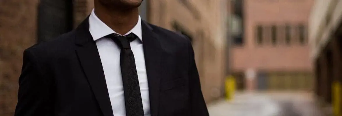 a man in business suit