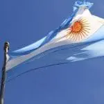 a flag of Argentina