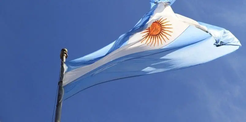 a flag of Argentina