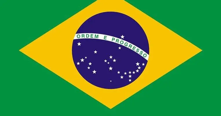 a flag of Brazil