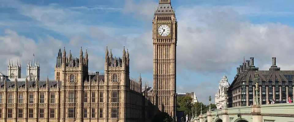 a view of the big ben in the UK