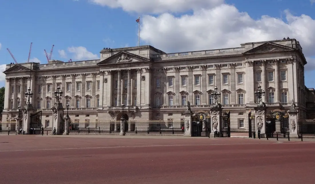 Buckingham Palace in London