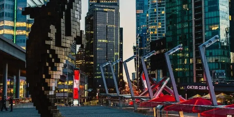 Digital fish in Vancouver