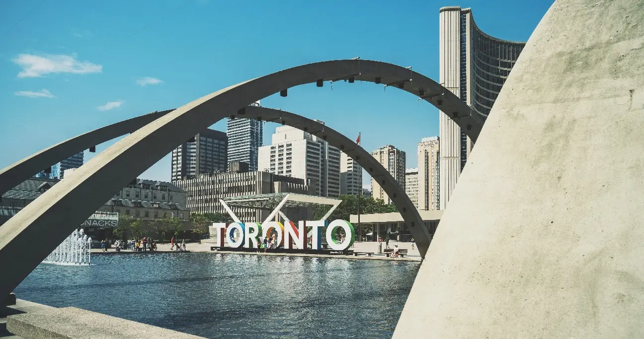 Toronto landmark in business district