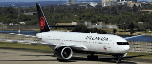 Air Canada plane