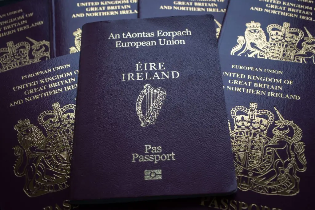 irish passport