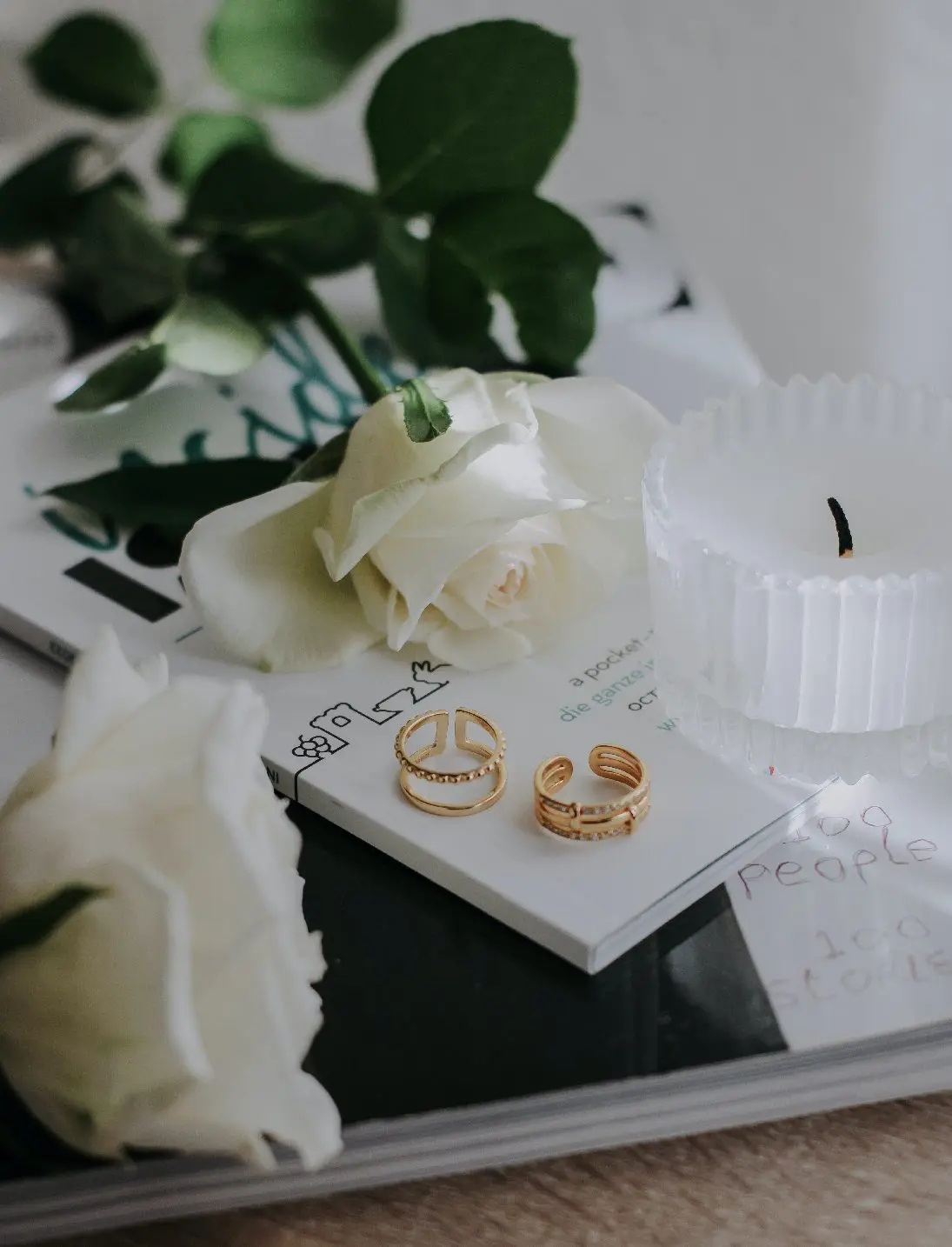 Wedding decoration with rings