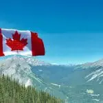 a flag of Canada