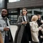 A group of like-minded individuals attending an event