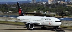 Air Canada plane