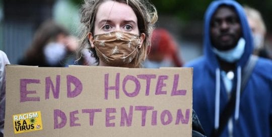 asylum seeker hotels