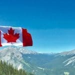 a flag of Canada