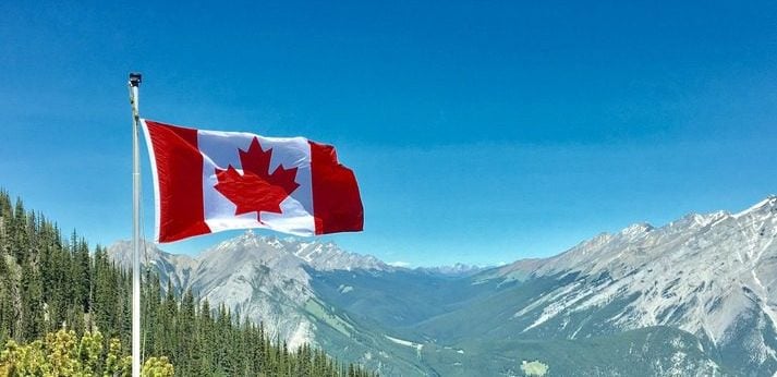 a flag of Canada