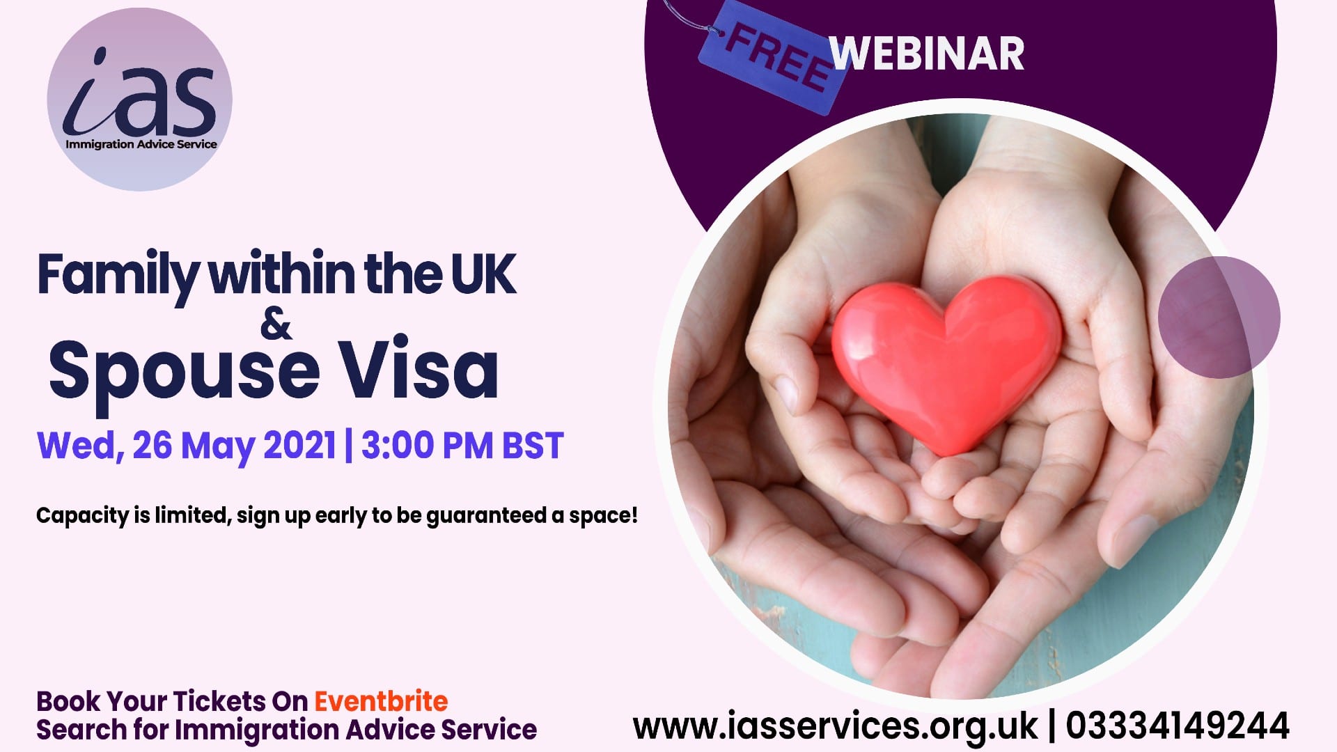 EVENT Family within the UK & Spouse Visa Webinar