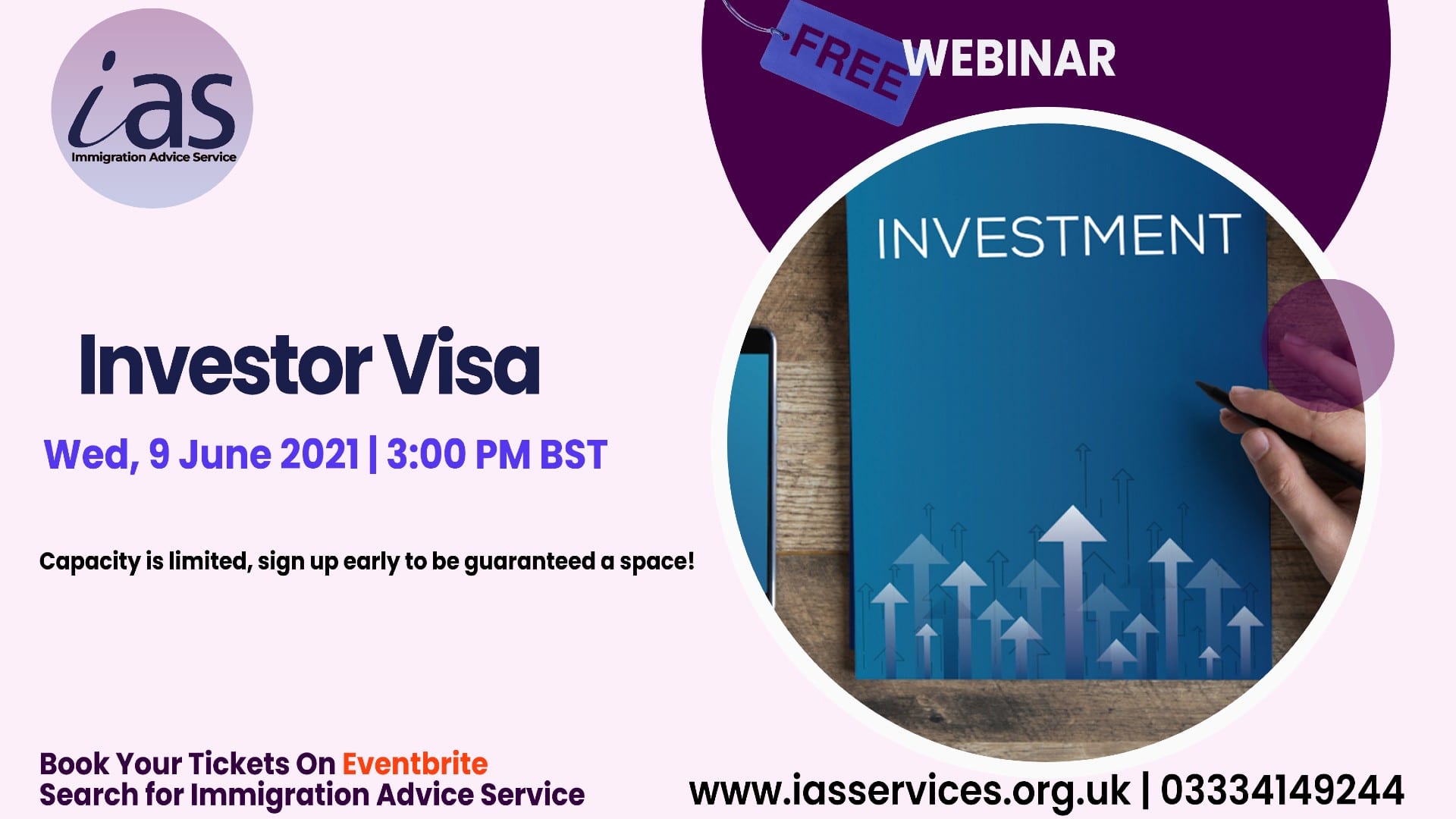 EVENT Investor Visa Webinar