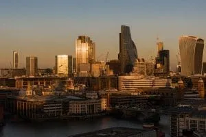 a view of London