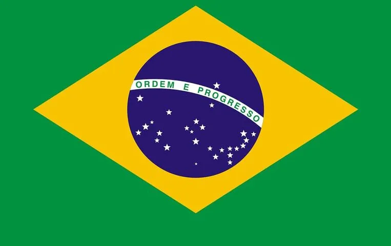 a flag of Brazil
