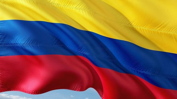 a flag of Columbia