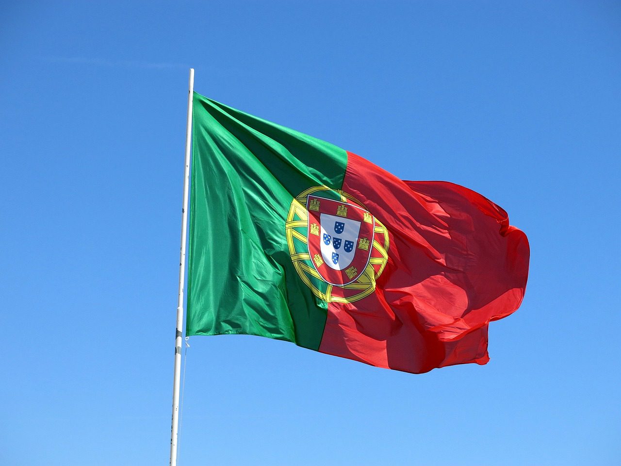 a flag of Portugal