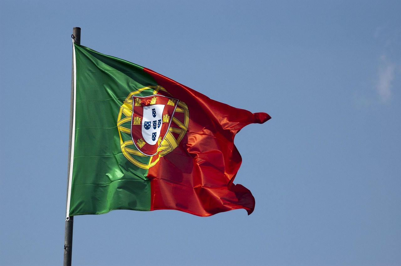 a flag of Portugal