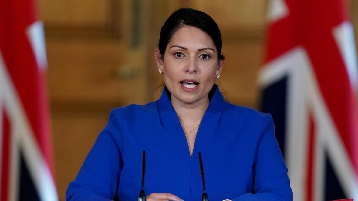 Priti Patel Hong Kong