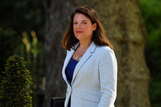 caroline nokes walking