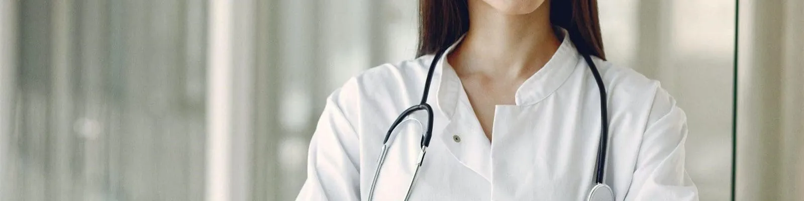 Female doctor in a hospital