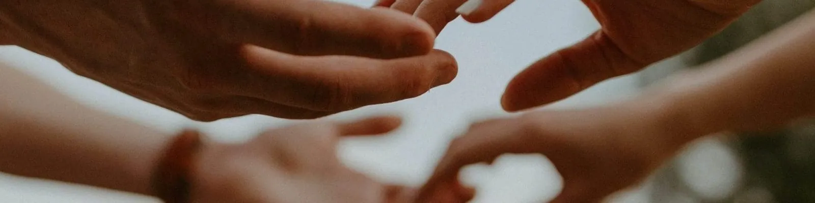 couples holding hands