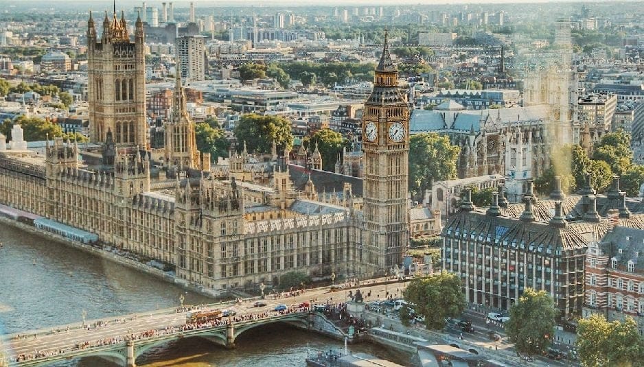 Parliament Square in London