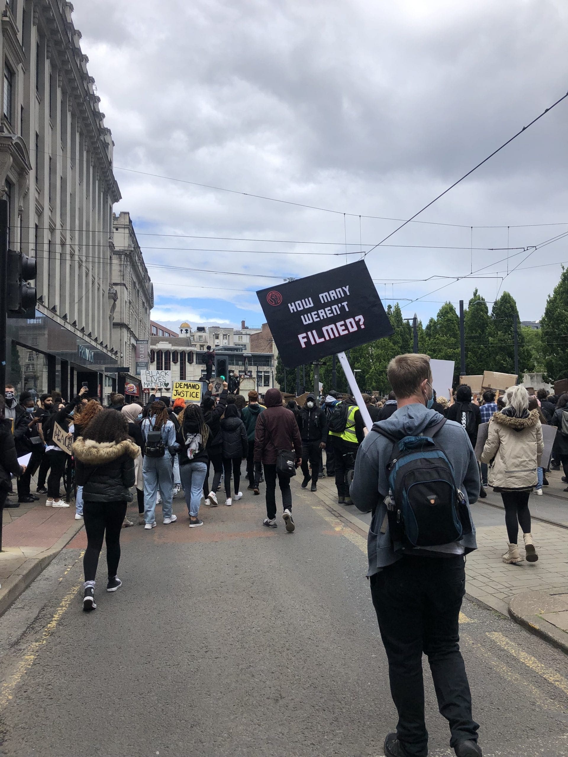 blm protest manchester