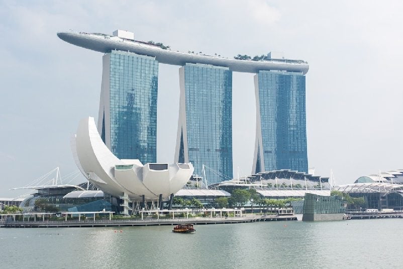 Marina Bay, Sands in Singapore
