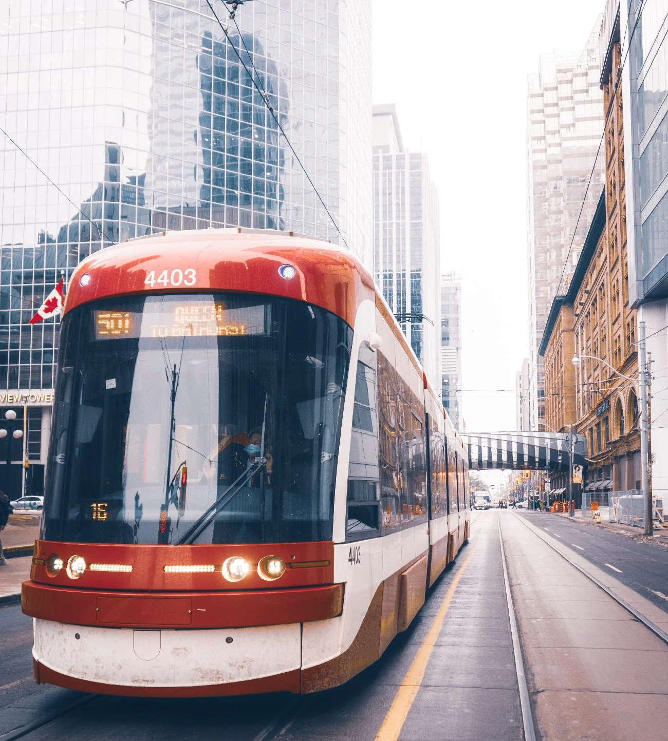 Tram in Canada