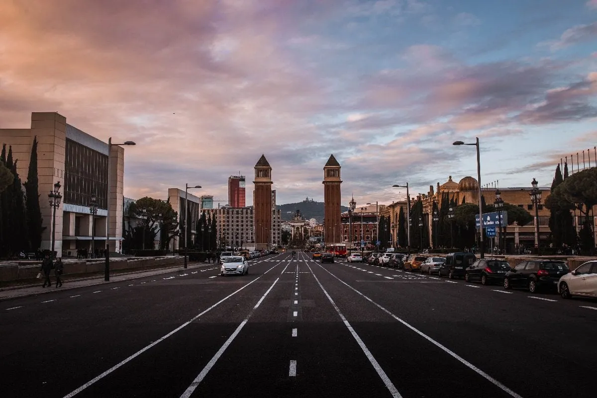 Expressway in Spain