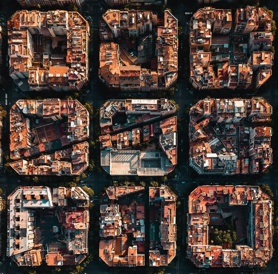 Buildings in Barcelona