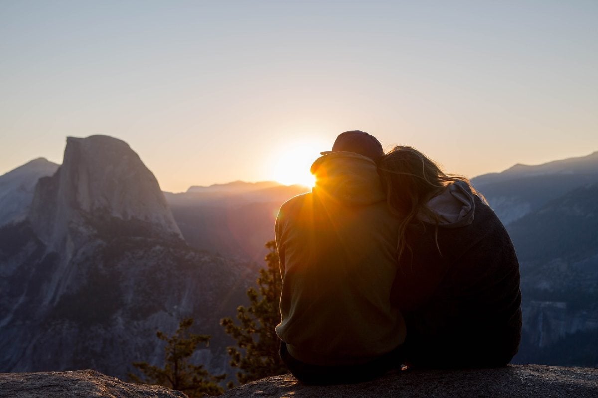 Couple outdoors