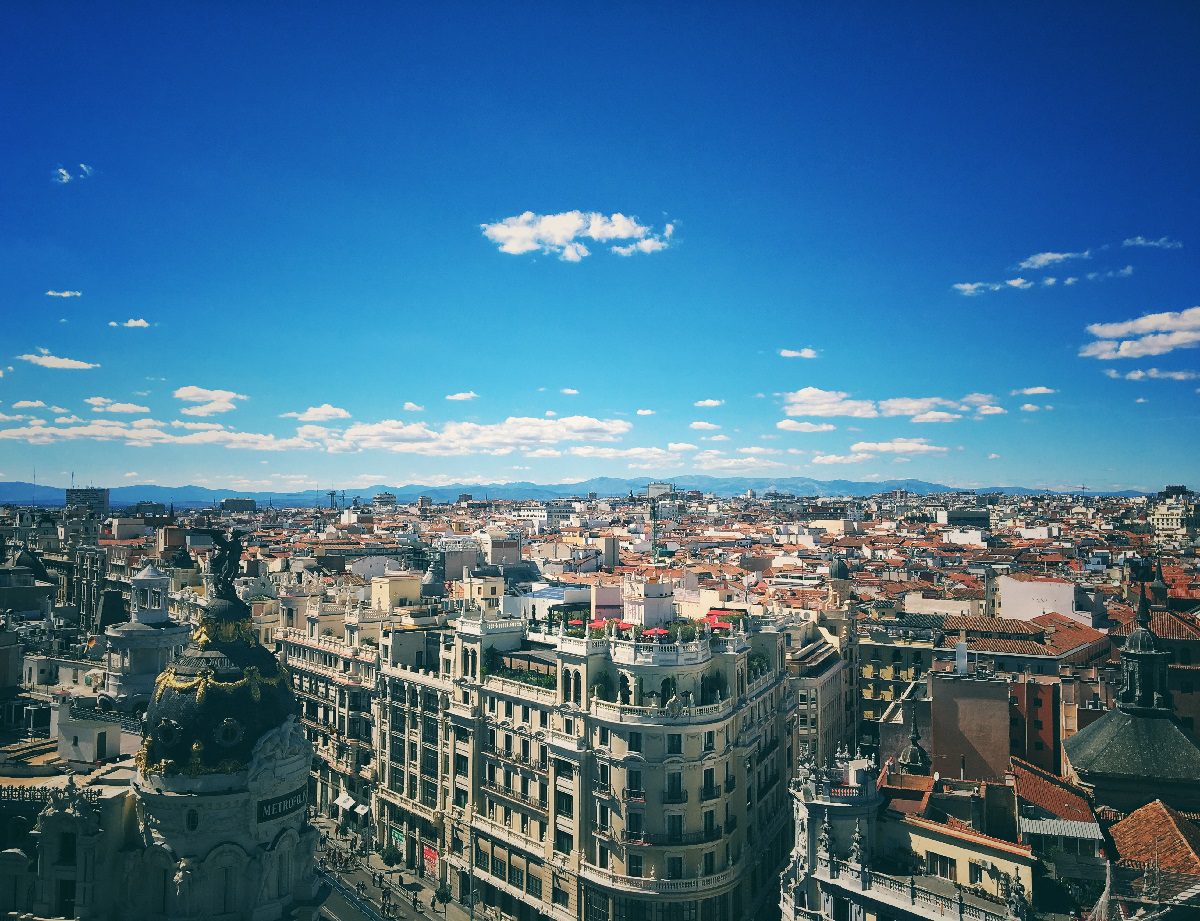 Skyline of Madrid