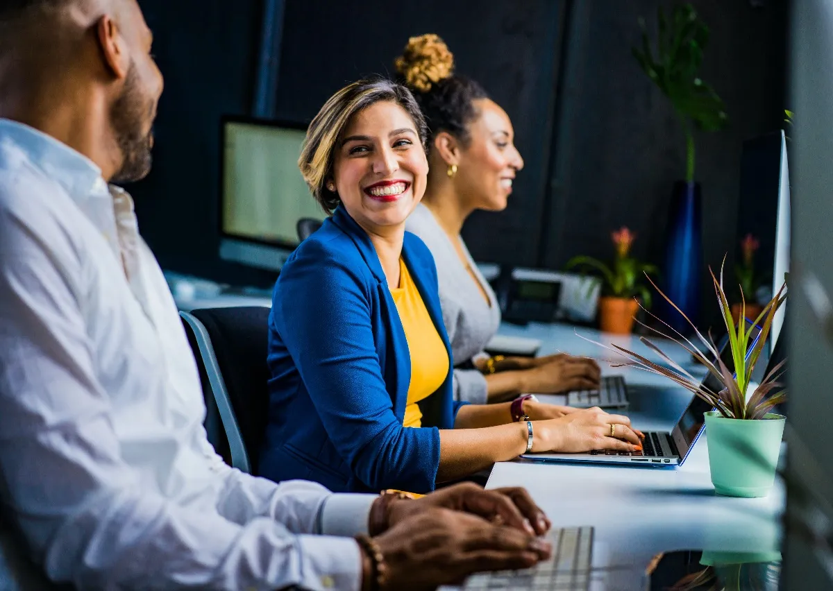 Colleagues at work