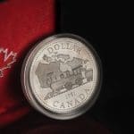 Silver, antique Canadian coin