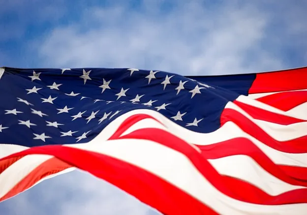 Flag of US