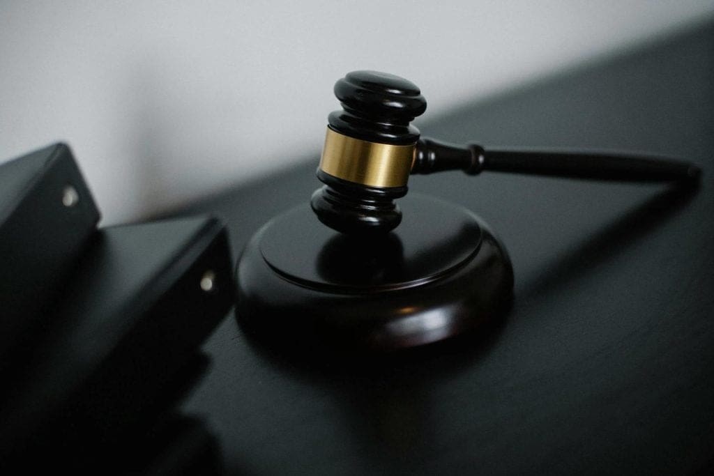 a wooden gavel