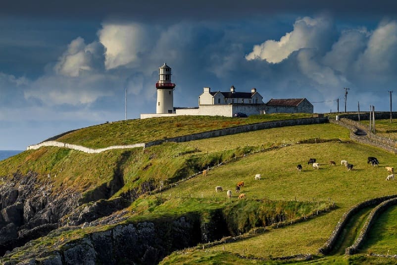 Lighthouse in Ireland